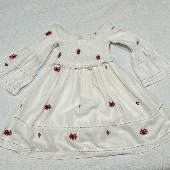 Free People Counting Daisies Embroidered Off-The -Shoulder mini dress - Picture 10 of 11